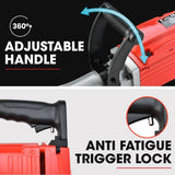 Baumr-AG 2200W Pro-Grade Electric Demolition Jackhammer, with 3 Bonus Chisels, Carry Case
