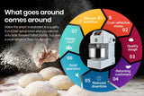 EUROCHEF 30L Spiral Dough Mixer Commercial Machine Bakery Bread Kneader Litre Small