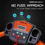 PROFLEX Electric Mini Walking Treadmill Compact Fitness Machine Exercise Equipment