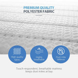 Kingston Slumber Mattress SINGLE Bed Size Bonnell Spring Bedding Firm Foam Top 16CM