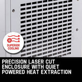 Portable Diesel Generator GenPower 8.4kW Peak Single Phase Key Start 460cc Engine Commercial