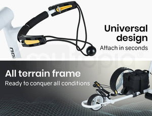 THOMSON Electric Golf Buggy Push Trolley Cart Foldable 18-36 Holes Twin Motor 3 Distance