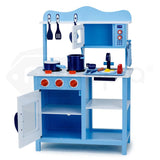 ROVO KIDS Wooden Kitchen Pretend Play Set Toy Children Cooking Home Cookware