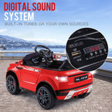 ROVO KIDS Ride-On Car Electric Toy Childrens Battery Powered w/ Remote 12V Red