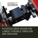 Baumr-AG 60 Ton Diesel Log Splitter 60T Heavy-Duty Wood Cutter Hydraulic Fire Axe 4-Stroke Engine