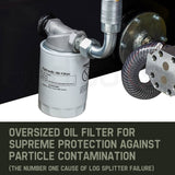 Baumr-AG 60 Ton Diesel Log Splitter 60T Heavy-Duty Wood Cutter Hydraulic Fire Axe 4-Stroke Engine