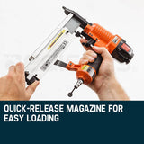 UNIMAC 2in1 Air Brad + Staple Finishing Nail Gun Pneumatic Nailer Finish
