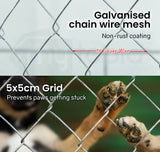 NEATAPET 4x4x1.8m Dog Enclosure Pet Playpen Outdoor Wire Cage Puppy Fence with Cover Shade