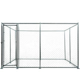 4x4m Dog Enclosure Kennel Large Chain DOgs Cat Cage Pet Animal Fencing Run Outdoor Fenced Playpen