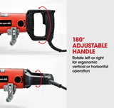 BAUMR-AG Wall Chaser and Vacuum Combo Dust Collector Concrete Chasing Machine