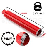 Baumr-AG Diamond Core Drill Bit 89mm Concrete Wet Dry Tile Stone Brick Marble 1-1/4 UNC