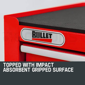 BULLET 6 Drawer Tool Box Cabinet Trolley Garage Toolbox Storage Mechanic Chest