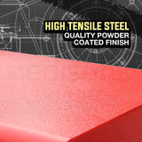 BULLET Tool Kit Chest Cabinet Box Set Storage Wheels Metal Rolling Drawers Steel Red