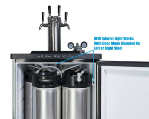 Keg King - Kegerator XL Prestige Double Tap