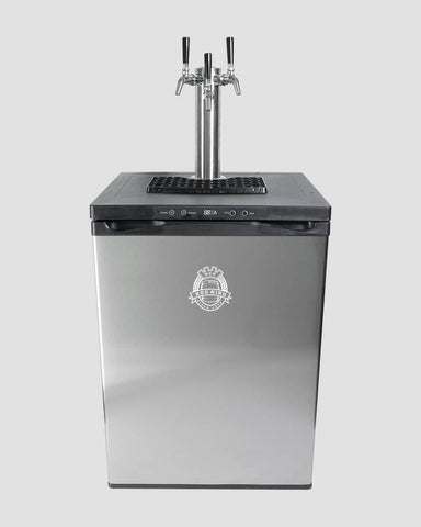 Beer Keg Fridge KegMaster Series XL Kegerator With Three Beer Taps