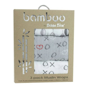 Bubba Blue Silver Mist Bamboo Knit Blanket 105656