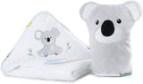 Bubba Blue Koala Hooded Towel & Bath Mit 104550