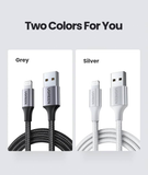 UGREEN USB-A to  Cable 1m (Aluminium case, Silver) - 60161