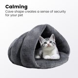 Floofi Triangle Pet Bed (L Red) FI-PB-104-TS