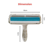 Floofi Pet Hair Remover Lint Brush Blue PT-103-QQQ