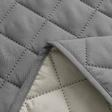 FLOOFI Pet Sofa Cover Recliner Chair S Size with Pocket (Light Grey) FI-PSC-116-BY