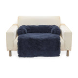 Floofi Pet Sofa Cover Soft with Bolster L Size (Dark Blue) FI-PSC-122-SMT