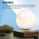GOMINIMO Magnetic Levitating Moon Dark Brown Base GO-MLP-102-HCNT