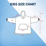 GOMINIMO Hoodie Blanket Kids Teddy Bear Green HM-HB-112-AYS