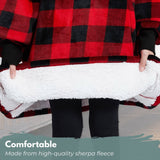 GOMINIMO Hoodie Blanket Kids Small Lattice GO-HB-121-AYS