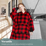 GOMINIMO Hoodie Blanket Kids Small Lattice GO-HB-121-AYS