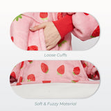 GOMINIMO Hoodie Blanket Adult Strawberry GO-HB-129-AYS