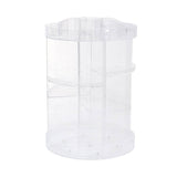 GOMINIMO 360 Degree Rotating Makeup Organizer with 8 Layers of Adjustable Trays GO-MCO-101-CS