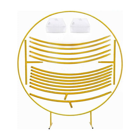GOMINIMO 2.2 M Round Balloon Arch Kit(Gold)GO-BA-101-SD
