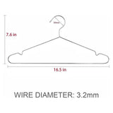 GOMINIMO Stainless Steel Clothes Hangers (30pcs) GO-SSCH-100-GKH