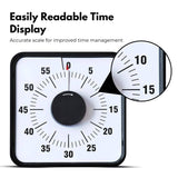 GOMINIMO 60-Minute Visual Countdown Timer (Large, Black) GO-KCT-101-BS