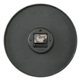 GOMINIMO 12 Inch Non-Ticking Silent Wall Clocks Battery Operated Quartz (Black) GO-WC-100-TCBD