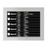 GOMINIMO Day Date Calendar Clock Dementia Clock Digital Alarm Clock with Large LCD Screen (White) GO-DDC-100-JSC