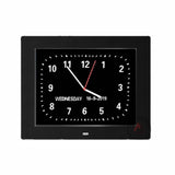 GOMINIMO Day Date Calendar Clock Dementia Clock Digital Alarm Clock with Large LCD Screen (Black) GO-DDC-101-JSC