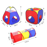 GOMINIMO 4 in 1 Mix Color Style Kids Play Tent GO-KT-113-LK