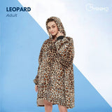 GOMINIMO Hoodie Blanket Leopard HM-HB-100-AYS