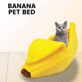 Floofi Banana Pet Bed (S Yellow) - PT-PB-118-QQQ