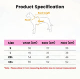 Floofi Pet Winter Vest (L Blue) PT-PV-104-QQQ