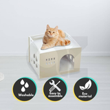 Floofi Box House White (S) - PT-PH-191-GF