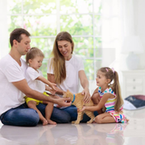 Floofi Pet Bed Shoe Shape (M Blue) PT-PB-242-YMJ