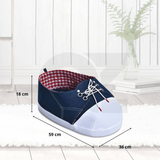 Floofi Pet Bed Shoe Shape (M Blue) PT-PB-242-YMJ
