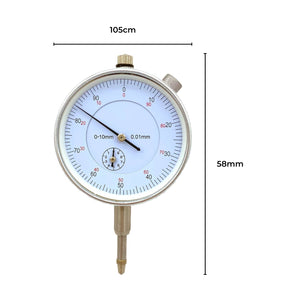 RYNOMATE Dial Indicator Gauge Magnetic Base with 22 Indicator Point Set (Blue) RNM-DIG-100-JY