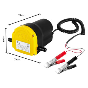 RYNOMATE 12V Portable Small Transfer Pump for Gear Oil, Lubricant, and Edible Oil Transfer (2-3L/min) RNM-DTP-101-NMS