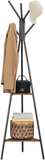 VASAGLE Vintage Coat Rack Stand Black RCR16BX