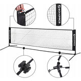 SONGMICS 5m Portable Tennis Badminton Net Black SYQ500HV1