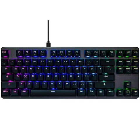 Tecware Phantom L RGB TKL Low Profile Mechanical Keyboard Red Switch TW-KB-PL-ZORD